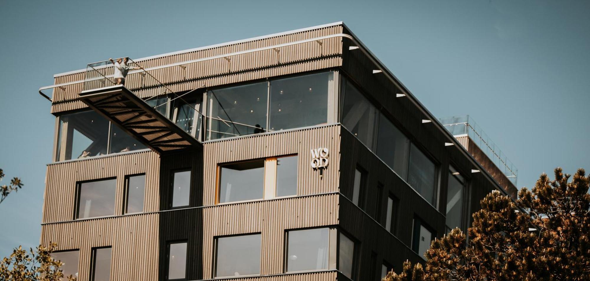 Wood Hotel Bodø Exterior foto